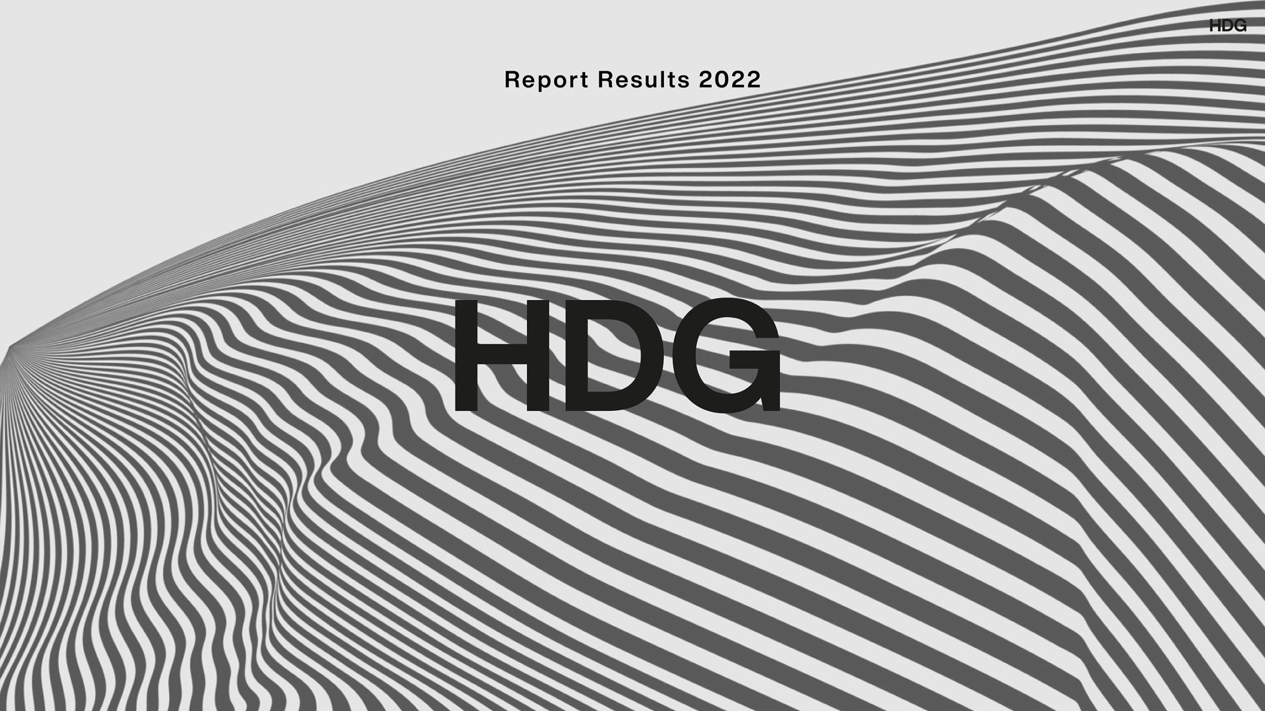 È disponibile il nuovo Annual Report - By HDG